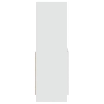 Highboard Weiß 63x33x100 cm Holzwerkstoff