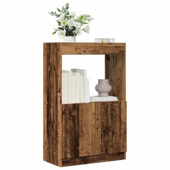 ARDEBO.de - Highboard Altholz-Optik 63x33x100 cm Holzwerkstoff