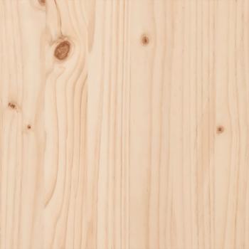 Massivholzbett ohne Matratze 75x190 cm Kiefernholz