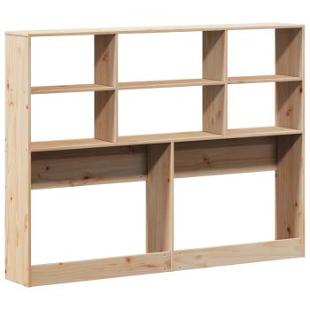 Kopfteil mit Stauraum 160 cm Massivholz Kiefer