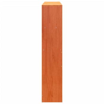 Kopfteil mit Stauraum Wachsbraun 160 cm Massivholz Kiefer