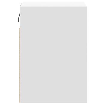 TV-Wandschrank mit LED-Beleuchtung Weiß 41x31x45 cm
