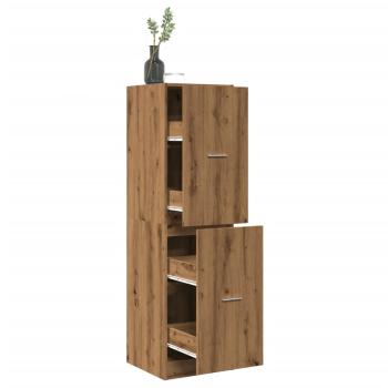 ARDEBO.de - Apothekerschrank Artisan-Eiche 40x41x144,5 cm Holzwerkstoff