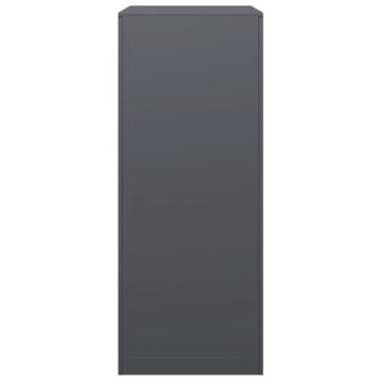 Brennholzregal Anthrazit 60x40x100 cm Stahl