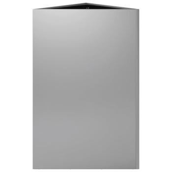 Pflanzkübel Dreieckig 50x43x75 cm Verzinkter Stahl