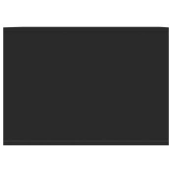 Katzenklo Schwarz 47x59x42 cm Holzwerkstoff