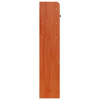 Kopfteil mit Stauraum Wachsbraun 150 cm Massivholz Kiefer