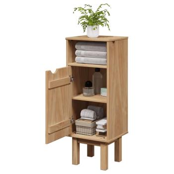 ARDEBO.de - Badschrank OTTA 35x30x90 cm Massivholz Kiefer