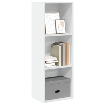 ARDEBO.de - Bücherregal Weiß 40x30x114 cm Holzwerkstoff