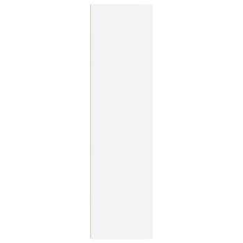 Bücherregal Weiß 40x30x114 cm Holzwerkstoff