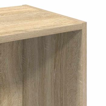 Bücherregal Sonoma-Eiche 40x30x152 cm Holzwerkstoff