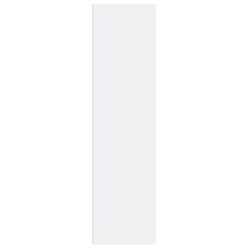 Bücherregal Weiß 60x30x114 cm Holzwerkstoff