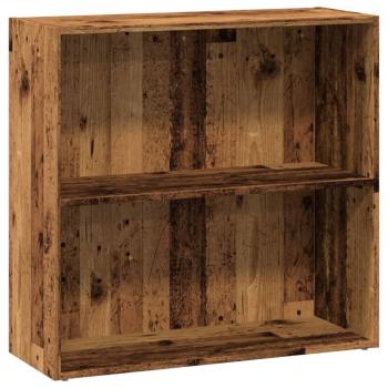 B?cherregal Altholz-Optik 80x30x77 cm Holzwerkstoff