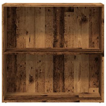 B?cherregal Altholz-Optik 80x30x77 cm Holzwerkstoff
