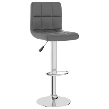 Barhocker Grau Kunstleder