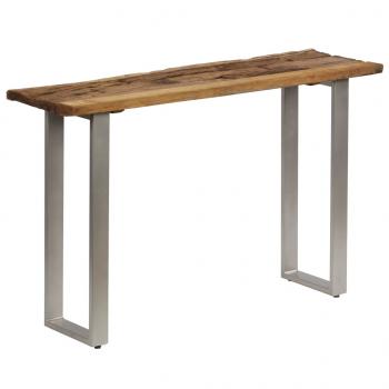 ARDEBO.de - Konsolentisch Altholz und Stahl 120×35×76 cm