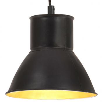 ARDEBO.de - Hängelampe 25 W Schwarz Rund 17 cm E27