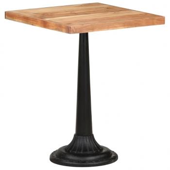 ARDEBO.de - Bistrotisch 60x60x76 cm Akazie Massivholz
