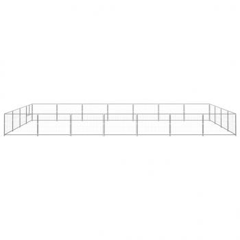 Hundezwinger Silbern 28 m² Stahl