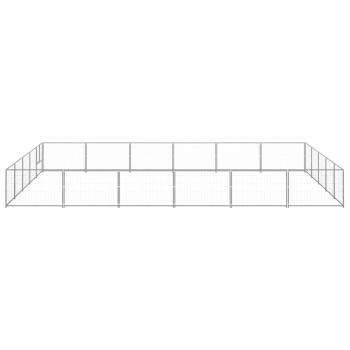 Hundezwinger Silbern 30 m² Stahl