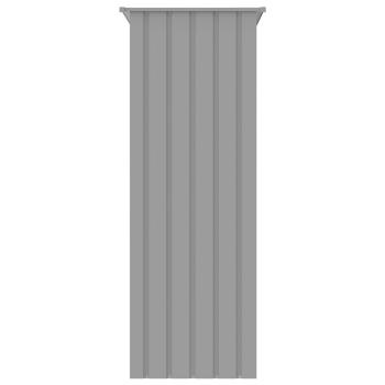 Voliere Grau 215x78x200 cm Verzinkter Stahl