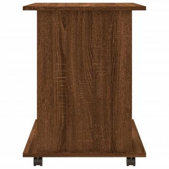 Rollschrank Braun Eichen-Optik 60x45x60 cm Holzwerkstoff
