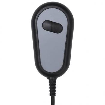 Massagesessel mit Aufstehhilfe Braun Stoff