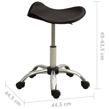 Bürostuhl Braun Kunstleder