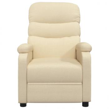 Relaxsessel Creme Stoff