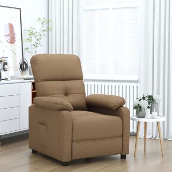 ARDEBO.de - Relaxsessel Braun Stoff