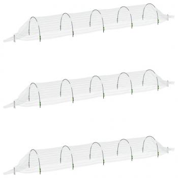 Netztunnel 3 Stk. 1,5x5 m Fiberglas und PP