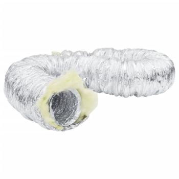 ARDEBO.de - Lüftungsschlauch Thermisch Isoliert Aluminium 6 m Ø15 cm