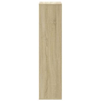 Bücherregal Sonoma-Eiche 50x25x105 cm Holzwerkstoff