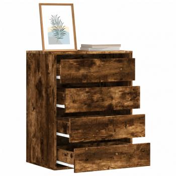 ARDEBO.de - Kommode Räuchereiche 60x41x76 cm Holzwerkstoff