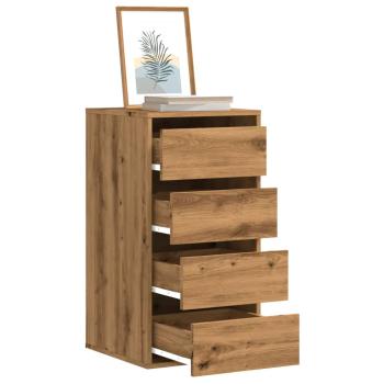 ARDEBO.de - Kommode Artisan-Eiche 40x41x76 cm Holzwerkstoff