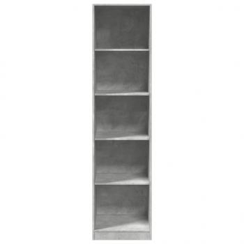 Kleiderschrank Betongrau 50x50x200 cm Holzwerkstoff