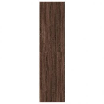 Kleiderschrank Braun Eiche-Optik 100x50x200 cm Holzwerkstoff