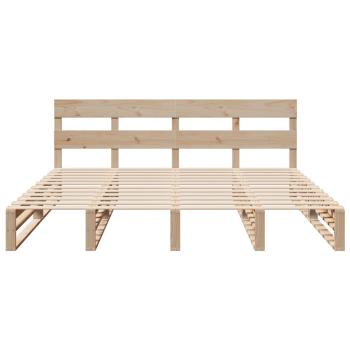 Massivholzbett ohne Matratze 180x200 Kiefernholz
