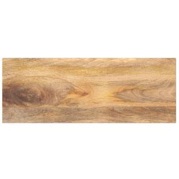 ARDEBO.de - Tischplatte 90x40x3,8 cm Rechteckig Massivholz Mango