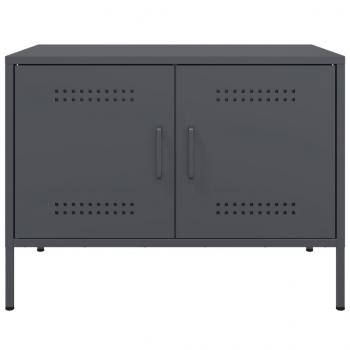 TV-Schrank Anthrazit 68x39x50,5 cm Stahl