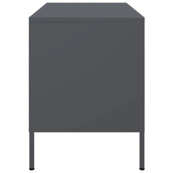 TV-Schrank Anthrazit 68x39x50,5 cm Stahl