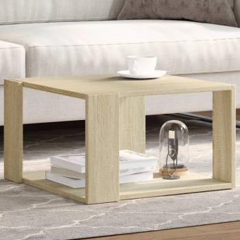 ARDEBO.de - Couchtisch Sonoma-Eiche 51,5x51,5x30 cm Holzwerkstoff