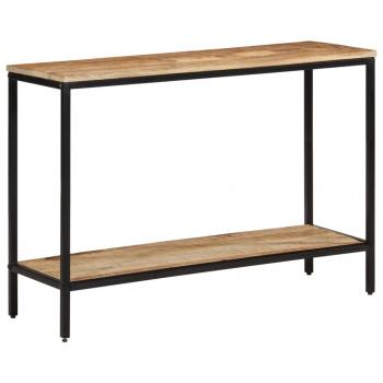 ARDEBO.de - Konsolentisch 100x35x70 cm Raues Massivholz Mango