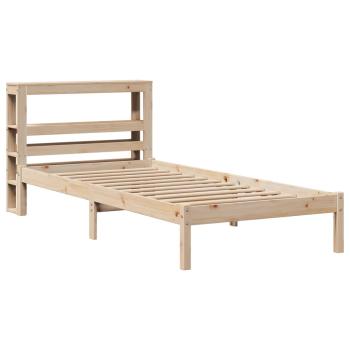 Massivholzbett ohne Matratze 100x200 cm Kiefernholz