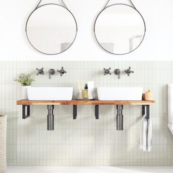 ARDEBO.de - Tischplatte 160x40x4 cm Rechteckig Massivholz Akazie