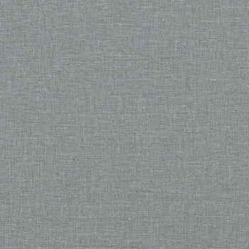 Bettgestell ohne Matratze Hellgrau 200x200 cm Stoff