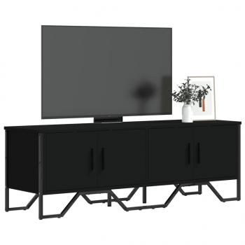 ARDEBO.de - TV-Schrank Schwarz 122x34x41 cm Holzwerkstoff