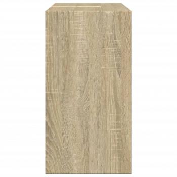 Waschbeckenunterschrank Sonoma-Eiche 63x29x55 cm Holzwerkstoff