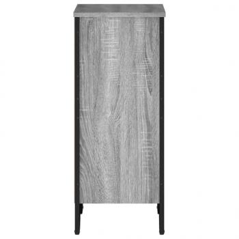 Bücherregal Grau Sonoma 50x31x74,5 cm Holzwerkstoff