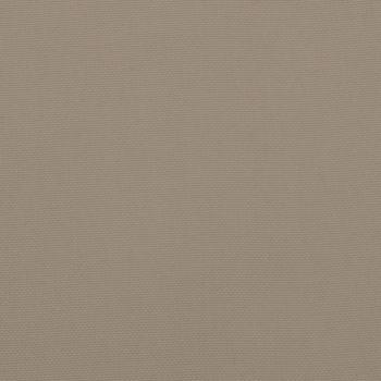 Palettenkissen Taupe 60x60x12 cm Stoff